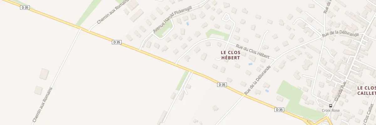 Plan du 251 Av du Clos Hébert à Hermanville-sur-Mer
