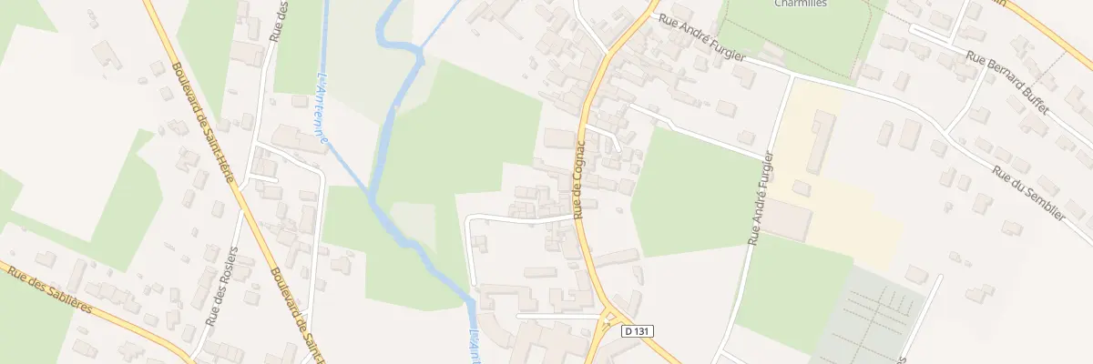 Plan du 16 Rue de Cognac à Matha