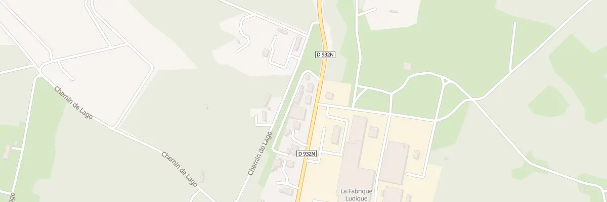 Plan du 593 Av Gaston Lescouzères à Roquefort