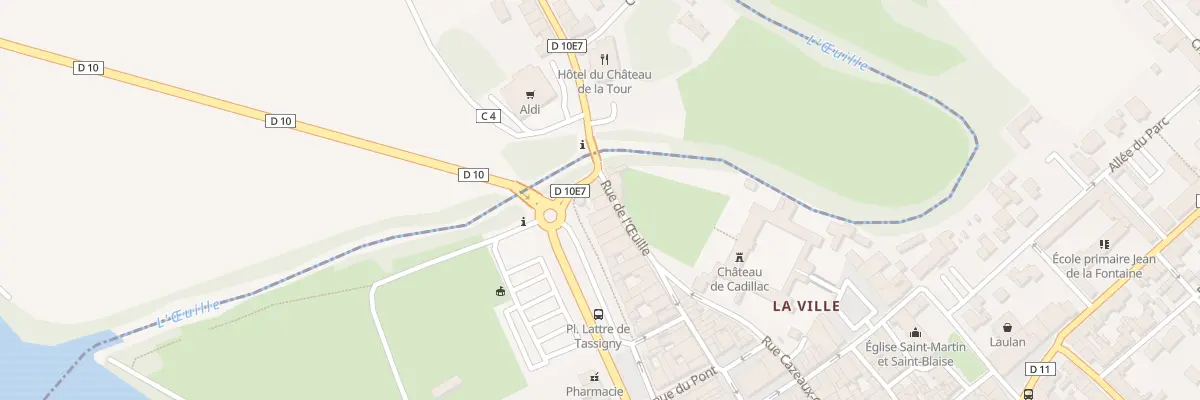 Plan du 51 Rue de l’Oeuille à Cadillac-sur-Garonne