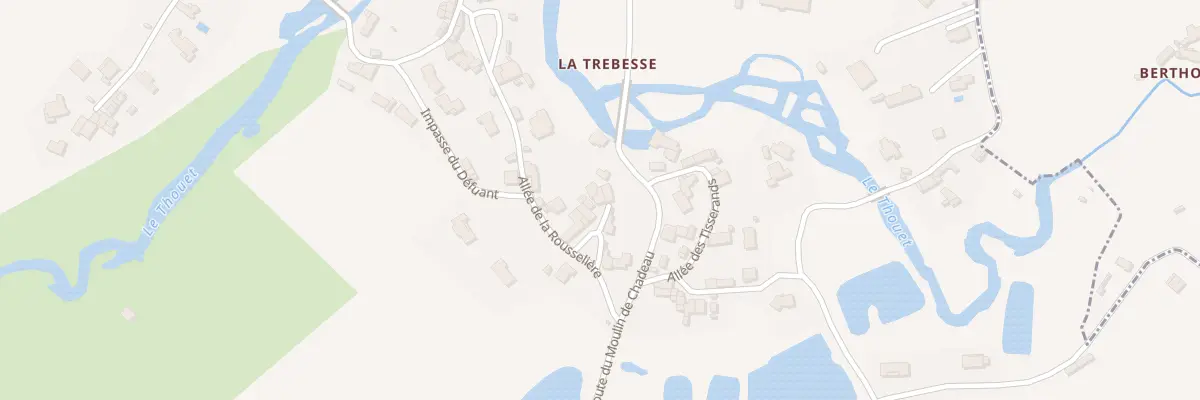Plan du 3 Pl de la Metairie à Azay-sur-Thouet