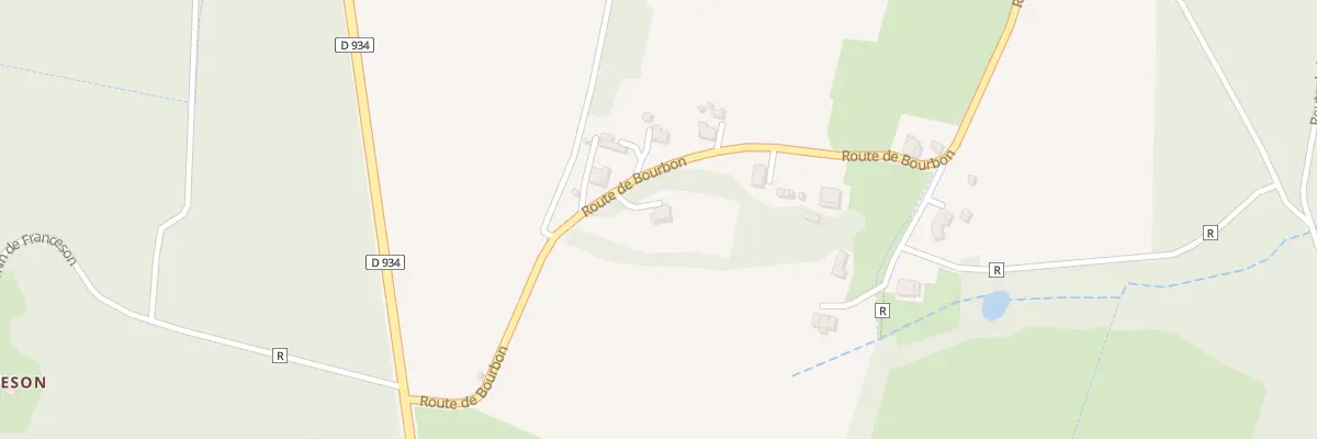 Plan du 587 Rte de Bourbon à Sarbazan