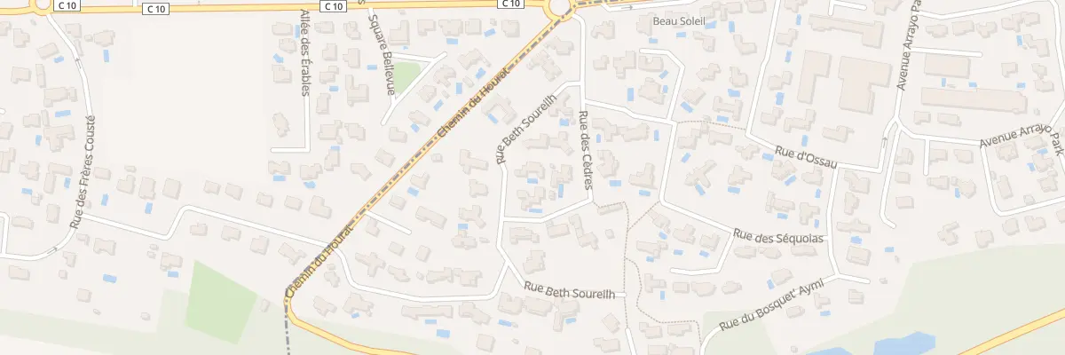 Plan du 7 Rue Beth Soureilh à Idron