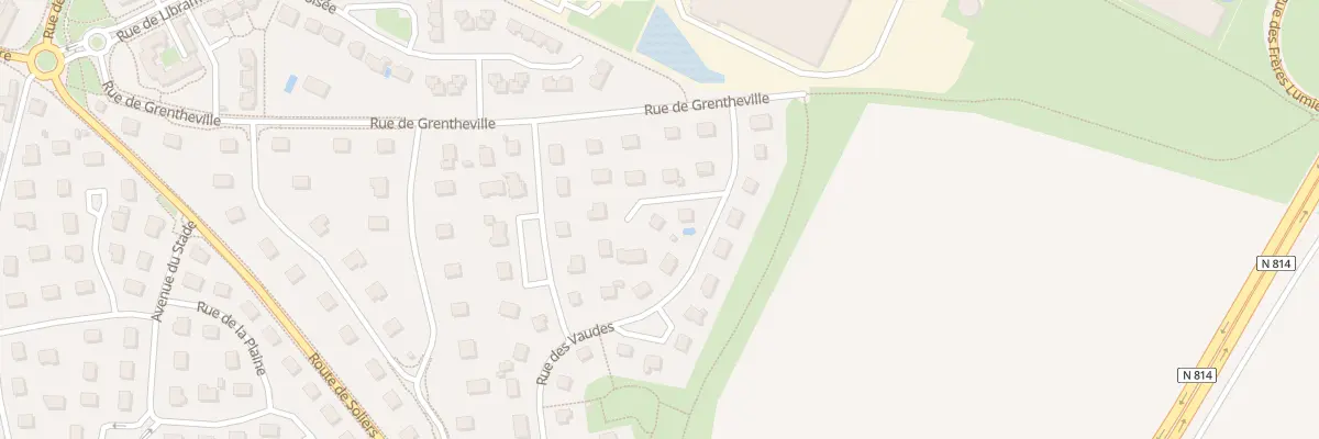 Plan du 27 Rue des Vaudes à Cormelles-le-Royal