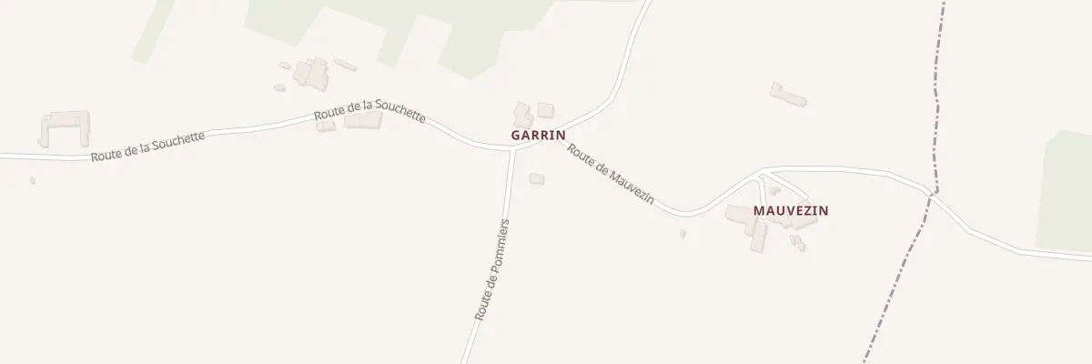 Plan du 34C Gorrin à Vérac