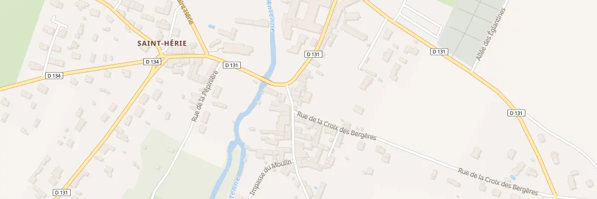 Plan du 1 Rue du Moulin à Matha