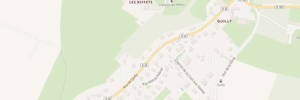 Plan du 27 Rue de Quilly à Bretteville-sur-Laize