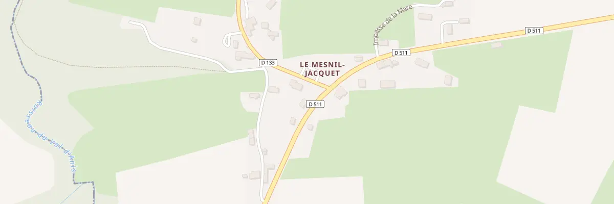 Plan du 5025 Le Mesnil Jaquet à Pierrepont