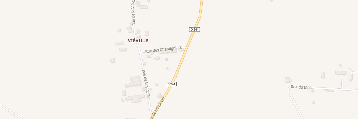 Plan du 15 Rte de Ménil-Vin à Ménil-Hermei