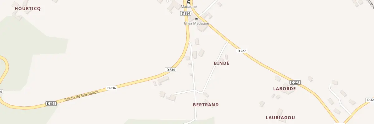 Plan du 9 Che Binde à Auriac