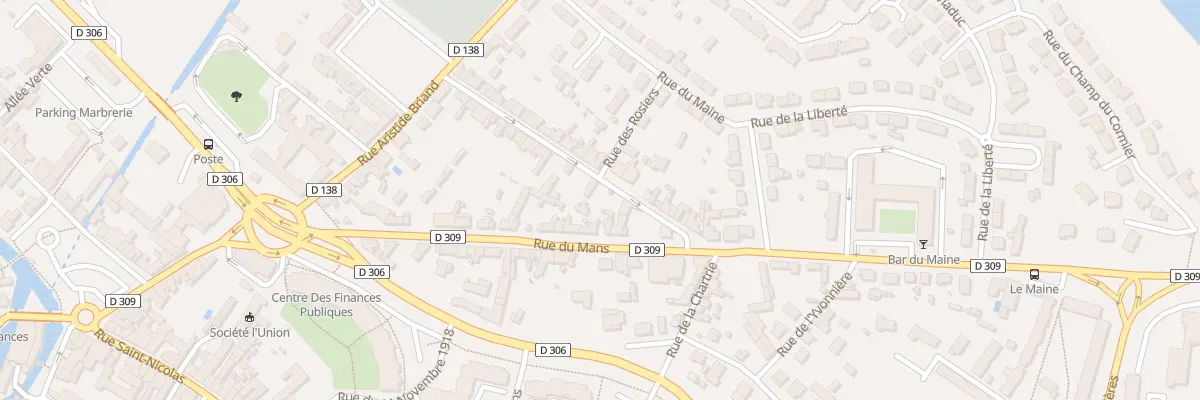 Plan du 22 Rue des Petits Champs à Sablé-sur-Sarthe