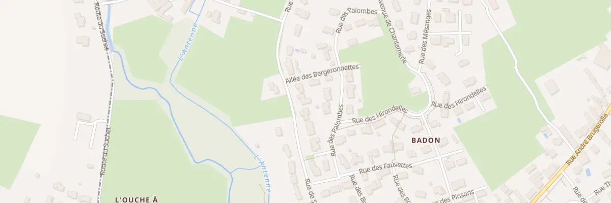 Plan du 10 Rue de Suchet à Matha