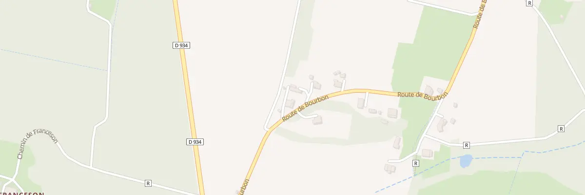 Plan du 644 Rte de Bourbon à Sarbazan