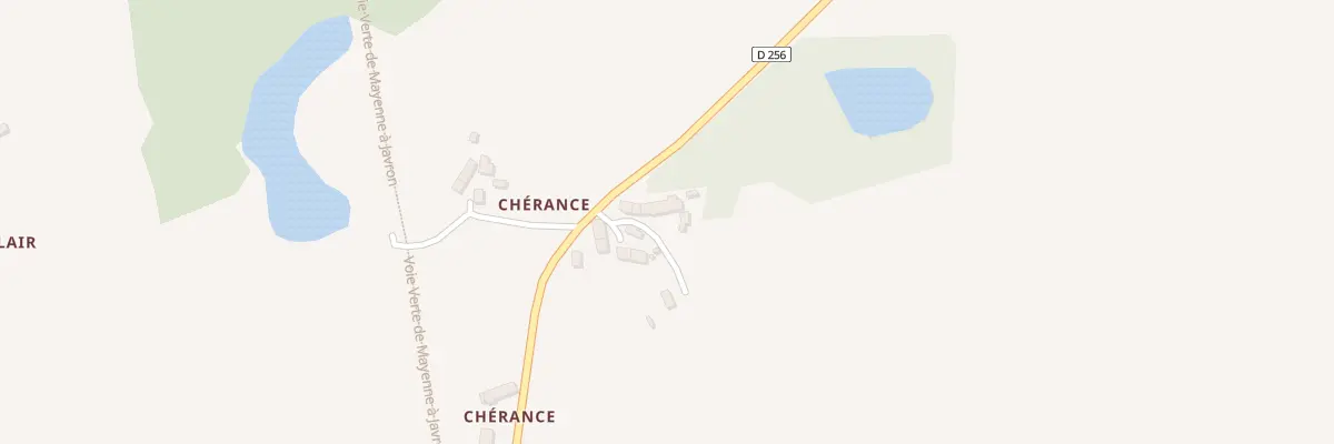 Plan du 58 Le Haut Cherance au Ham