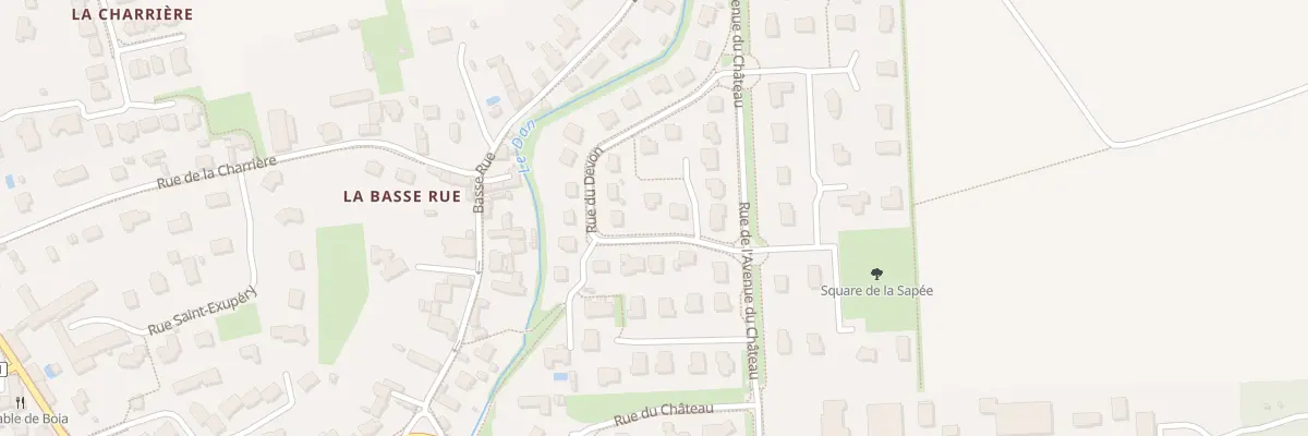 Plan du 12 Rue du Devon à Biéville-Beuville
