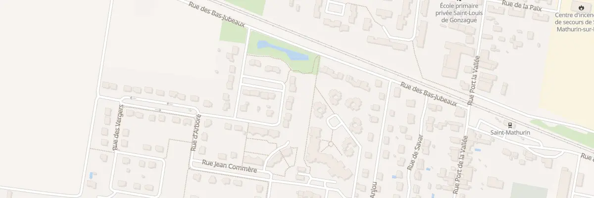 Plan du 13 Rue des Vallerots à Loire-Authion