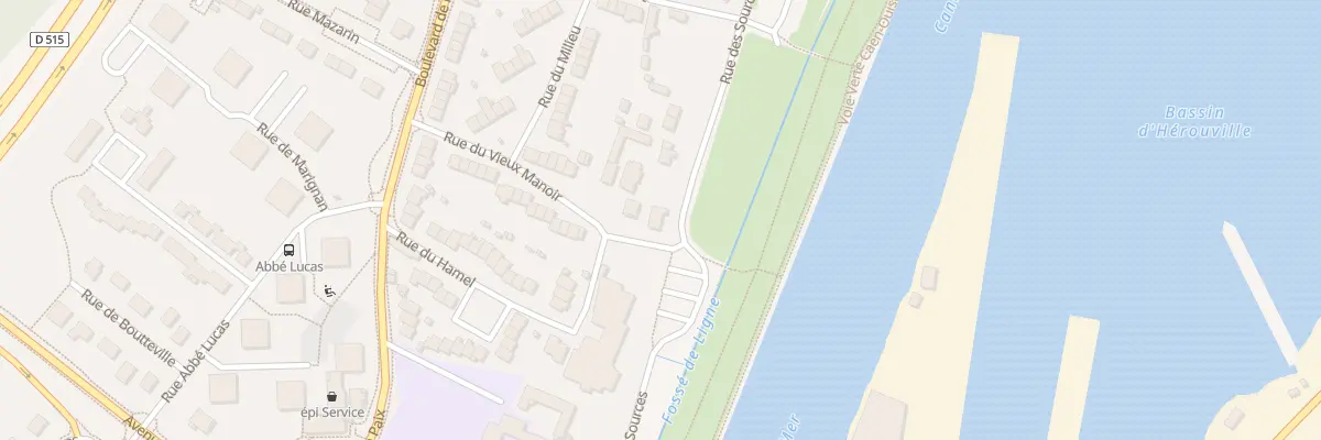 Plan du 510 Rue des Sources à Hérouville-Saint-Clair