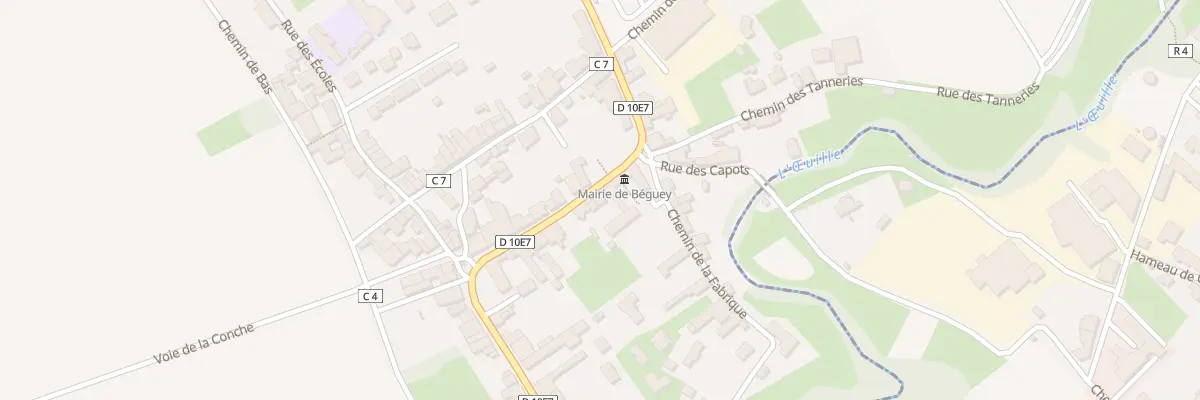 Plan du 48 Av de la Libération à Béguey