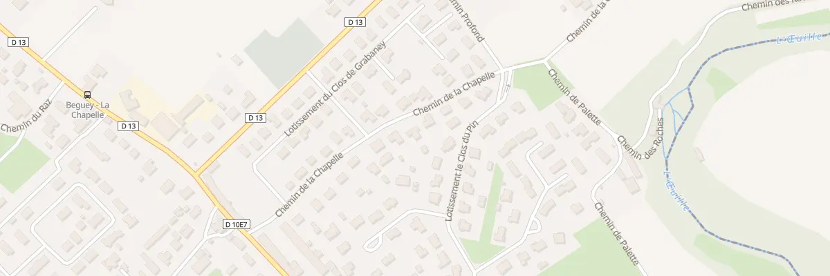 Plan du 16 Che de Laroque à Béguey