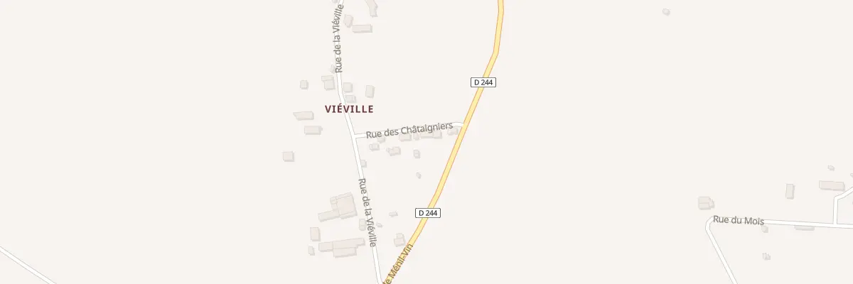 Plan du 11 La Vieville Sud à Ménil-Hermei