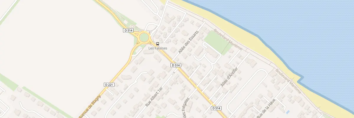 Plan du 34 Bd Anatole France à Lion-sur-Mer