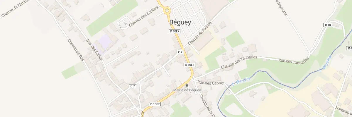 Plan du 3 Rue du Puits de Paresse à Béguey