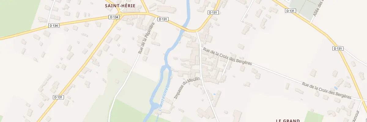Plan du 8B Rue du Moulin à Matha
