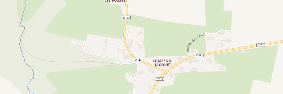Plan du 5044 Le Mesnil Jaquet à Pierrepont