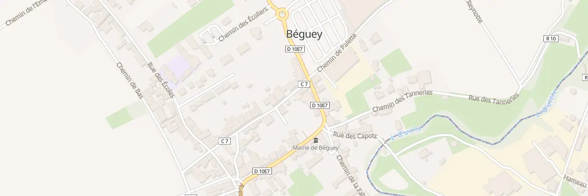 Plan du 5 Rue du Puits de Paresse à Béguey