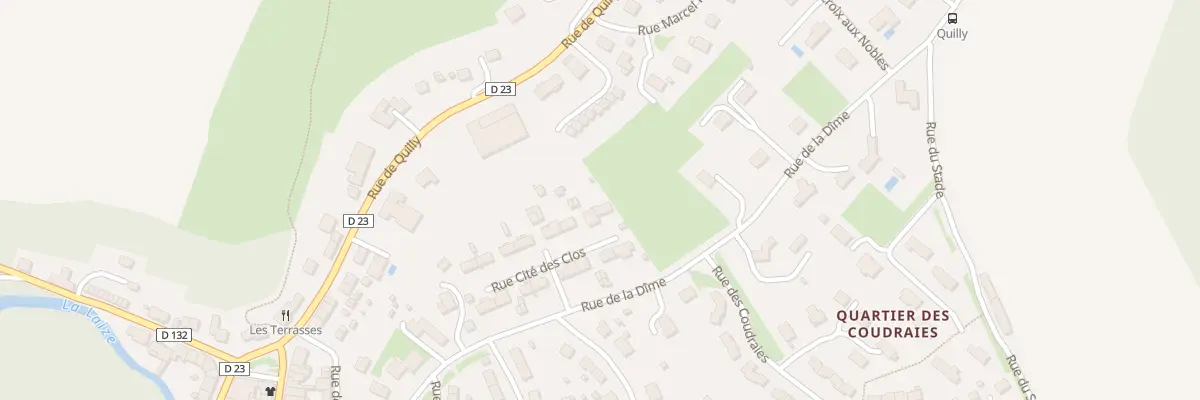 Plan du 15 Cité des Clos à Bretteville-sur-Laize