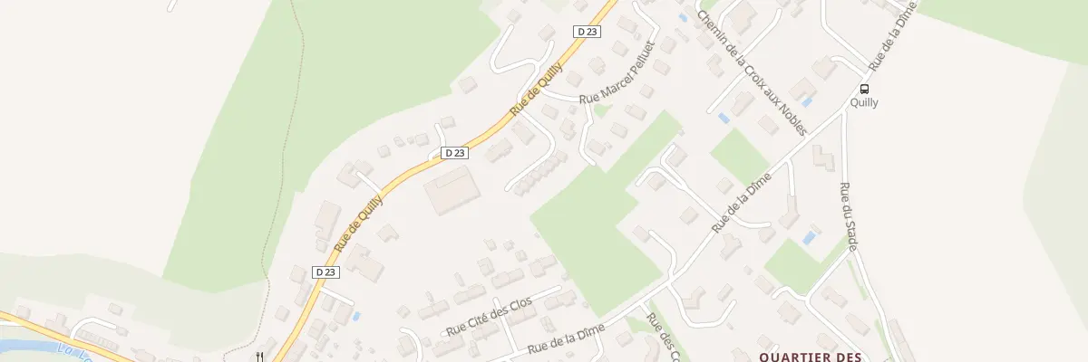 Plan du 34 Rue de Quilly à Bretteville-sur-Laize
