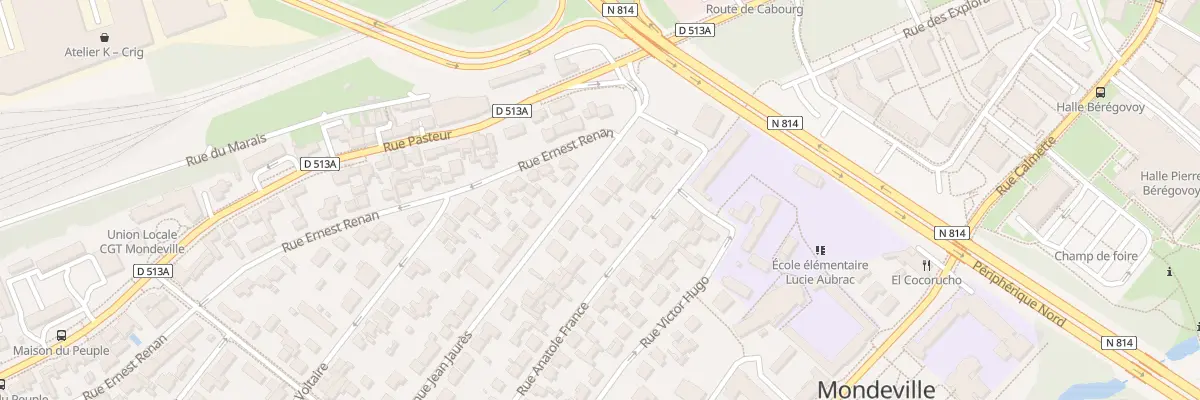 Plan du 9 Av Jean Jaurès à Mondeville
