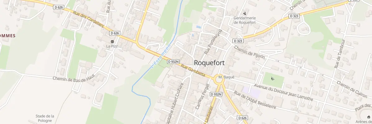 Plan du 78 Rue Gambetta à Roquefort