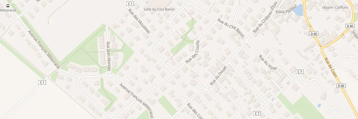 Plan du 12 Rue des Courlis à Lion-sur-Mer