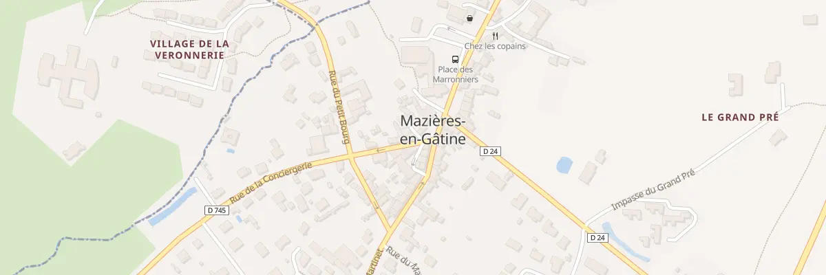 Plan du 6 Rue de la Verronnerie à Mazières-en-Gâtine