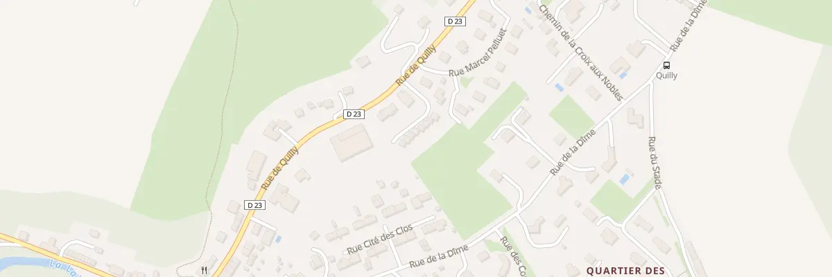 Plan du 36 Rue de Quilly à Bretteville-sur-Laize