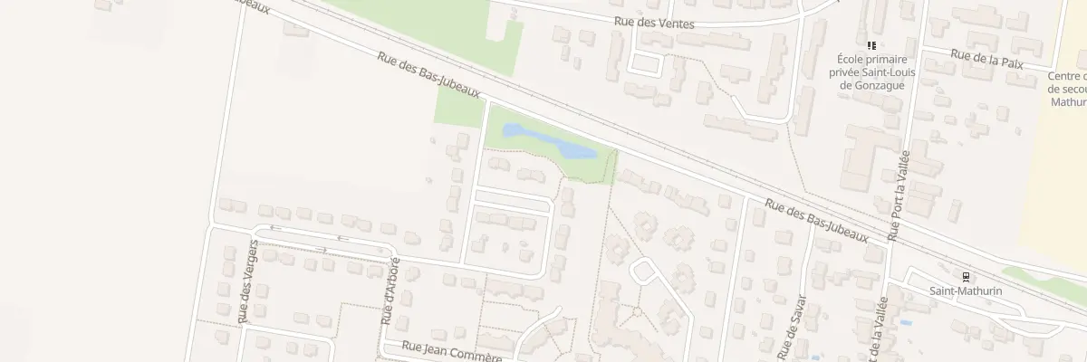 Plan du 7 Rue des Vallerots à Loire-Authion