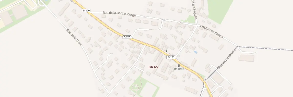 Plan du 664 Rue de la Mare à Ifs