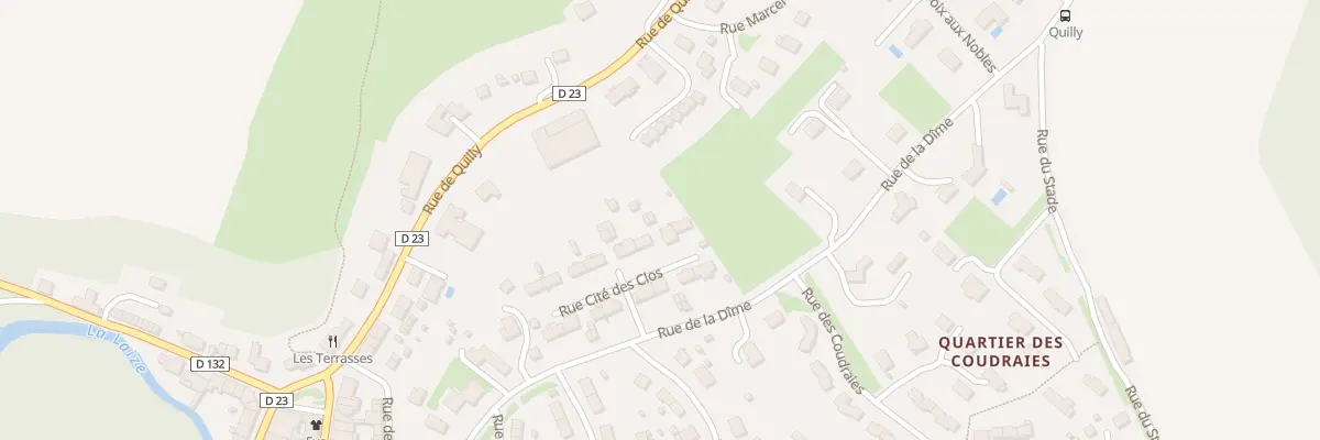 Plan du 13 Cité des Clos à Bretteville-sur-Laize