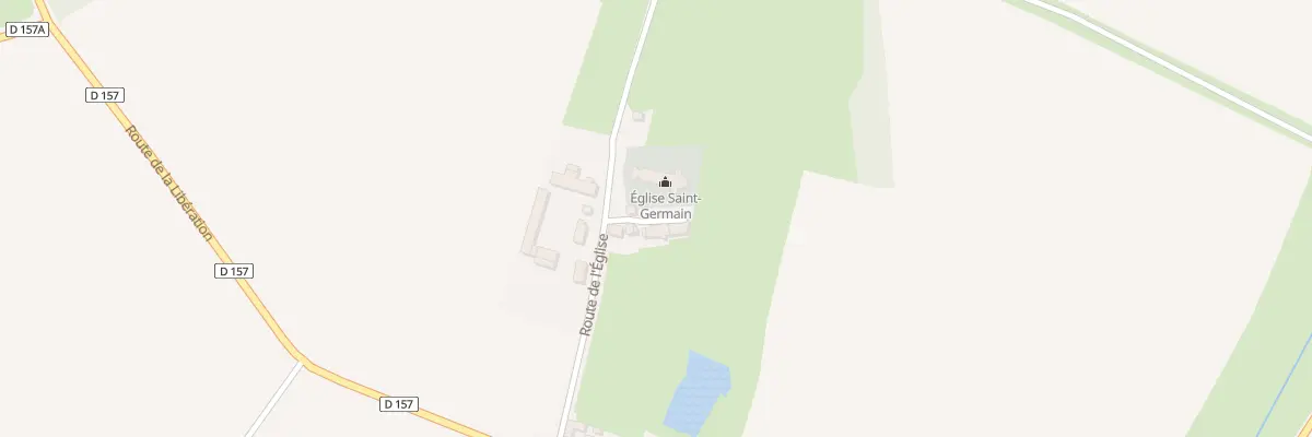 Plan du 10 Rte de l’Église à Saint-Germain-Langot