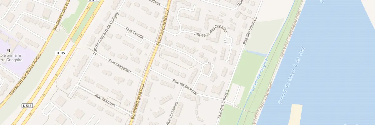 Plan du 82 Rue du Parc du Château à Hérouville-Saint-Clair
