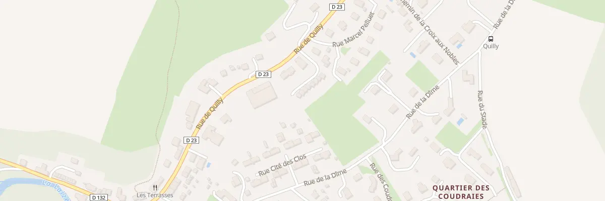 Plan du 40 Rue de Quilly à Bretteville-sur-Laize