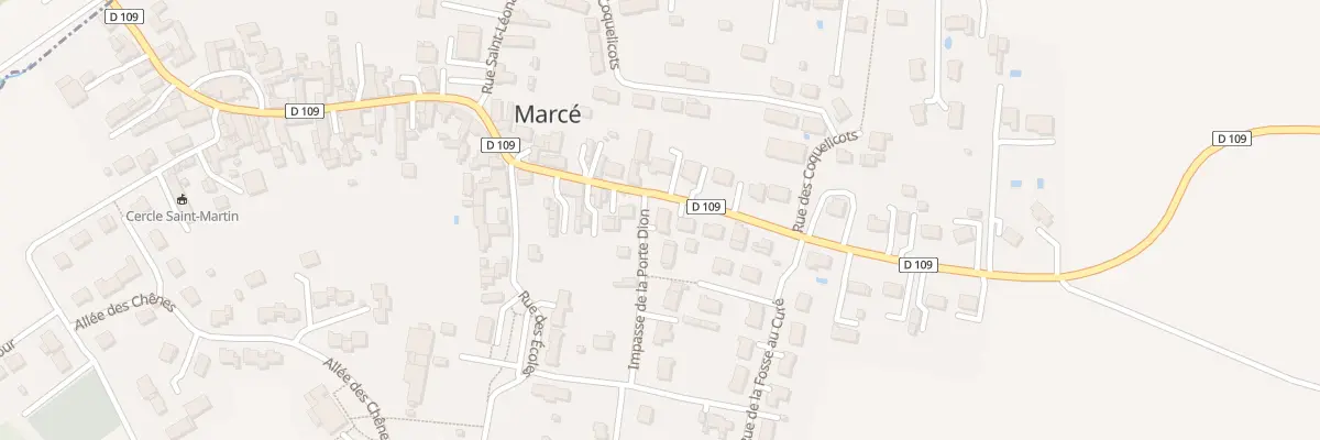 Plan du 60 Rue Principale à Marcé