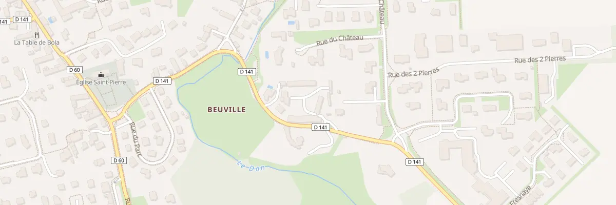 Plan du 5 Rte de Blainville-sur-Orne à Biéville-Beuville