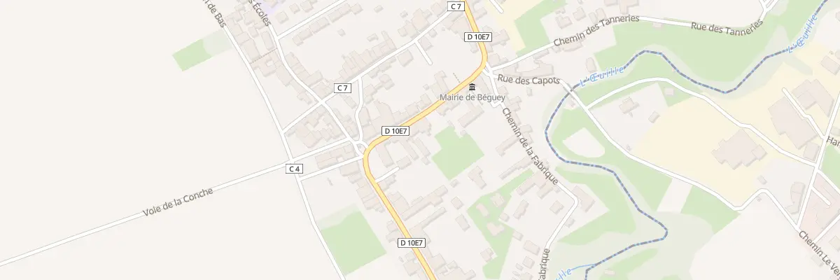 Plan du 38 Av de la Libération à Béguey