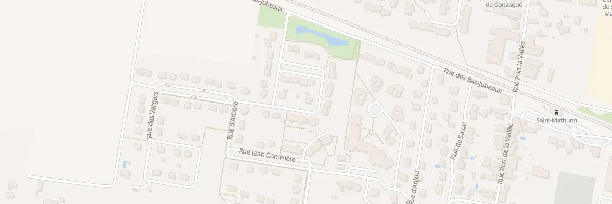 Plan du 10 Rue des Vallerots à Loire-Authion