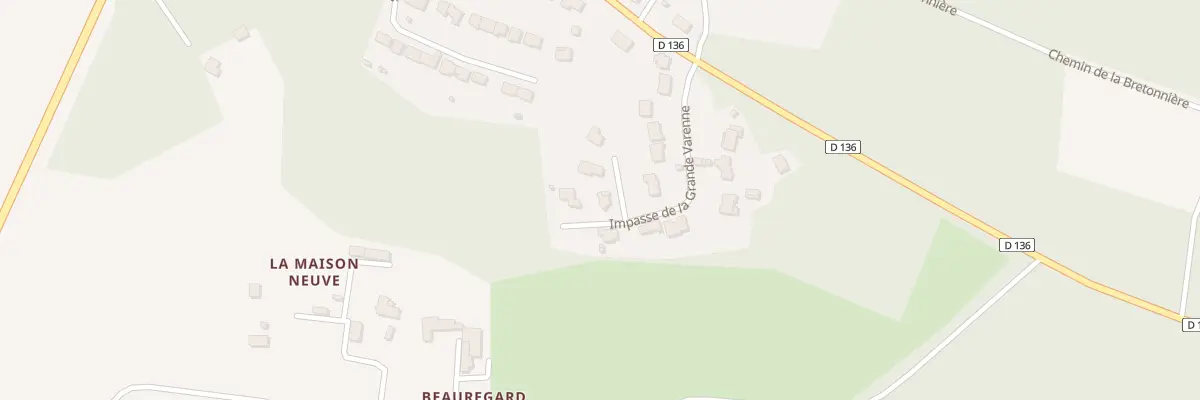 Plan du 4 Imp de la Grande Varenne à La Chapelle-Saint-Laud