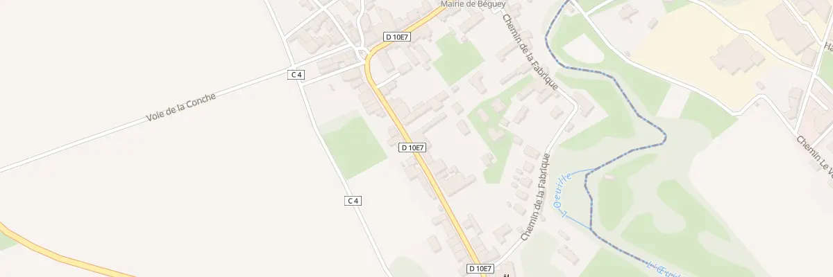 Plan du 22B Av de la Libération à Béguey