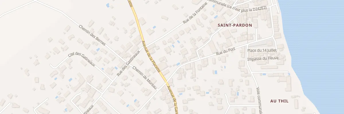 Plan du 11 Av de la Placette à Vayres
