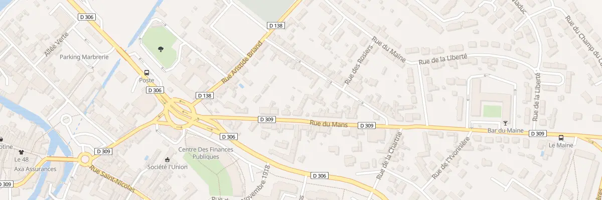 Plan du 26B Rue du Mans à Sablé-sur-Sarthe